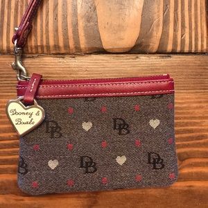 Dooney and Bourke wristlet / change purse